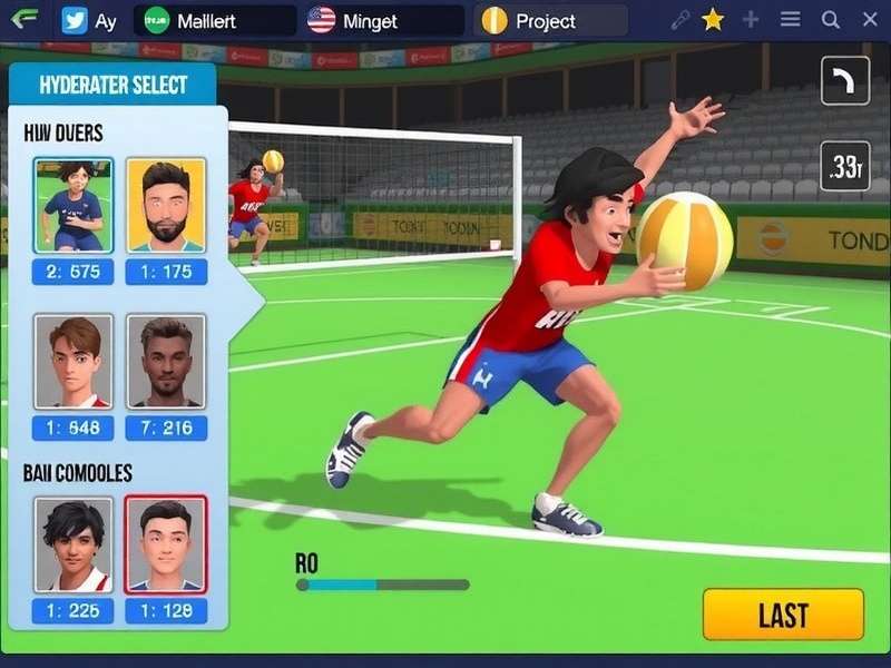 Hyderabad Volley Rush Character Selection